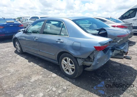 2007 Honda Accord 2.4 Ex из США, поврежденный, VIN 1HGCM56787A097781